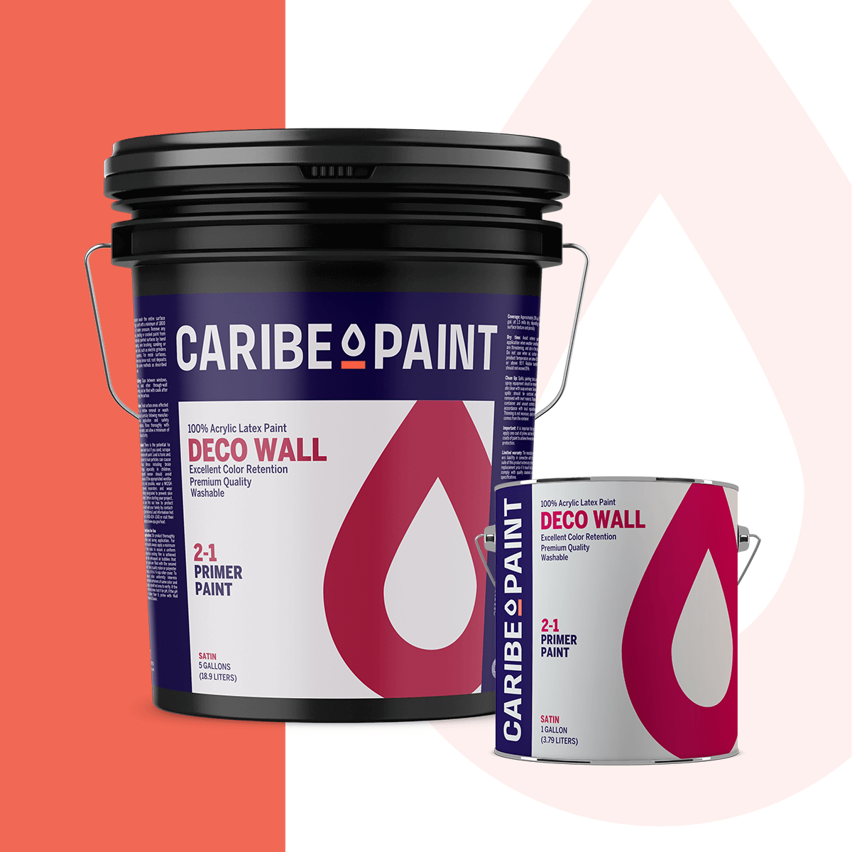 Deco Wall - Pintura 100% Acrílica 2 en 1