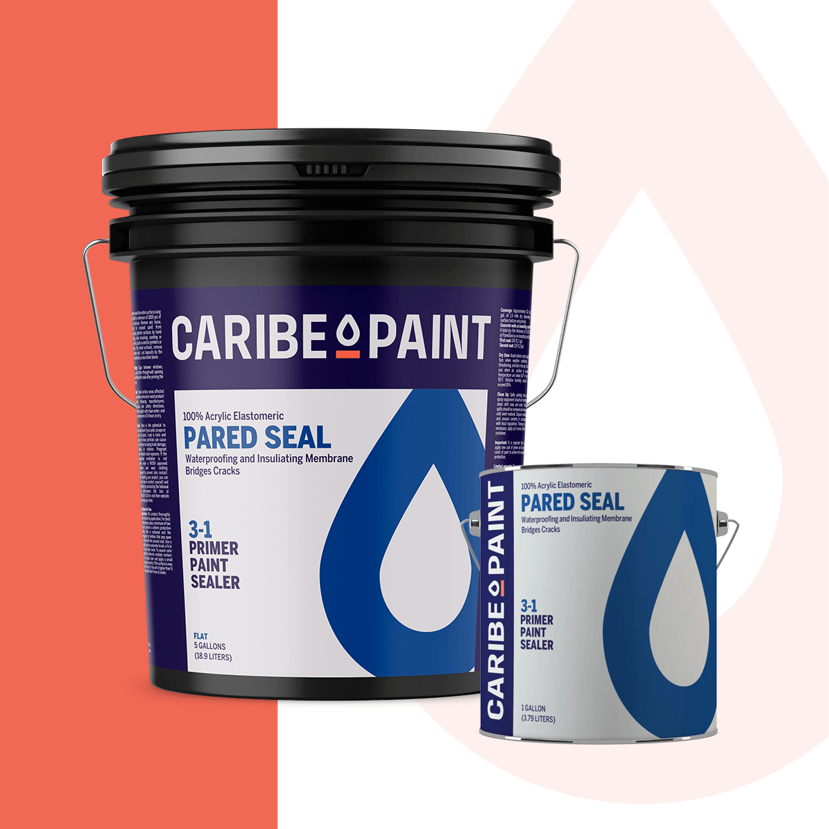Pared Seal - Pintura 100% Acrílica Elastomérica 3 en 1