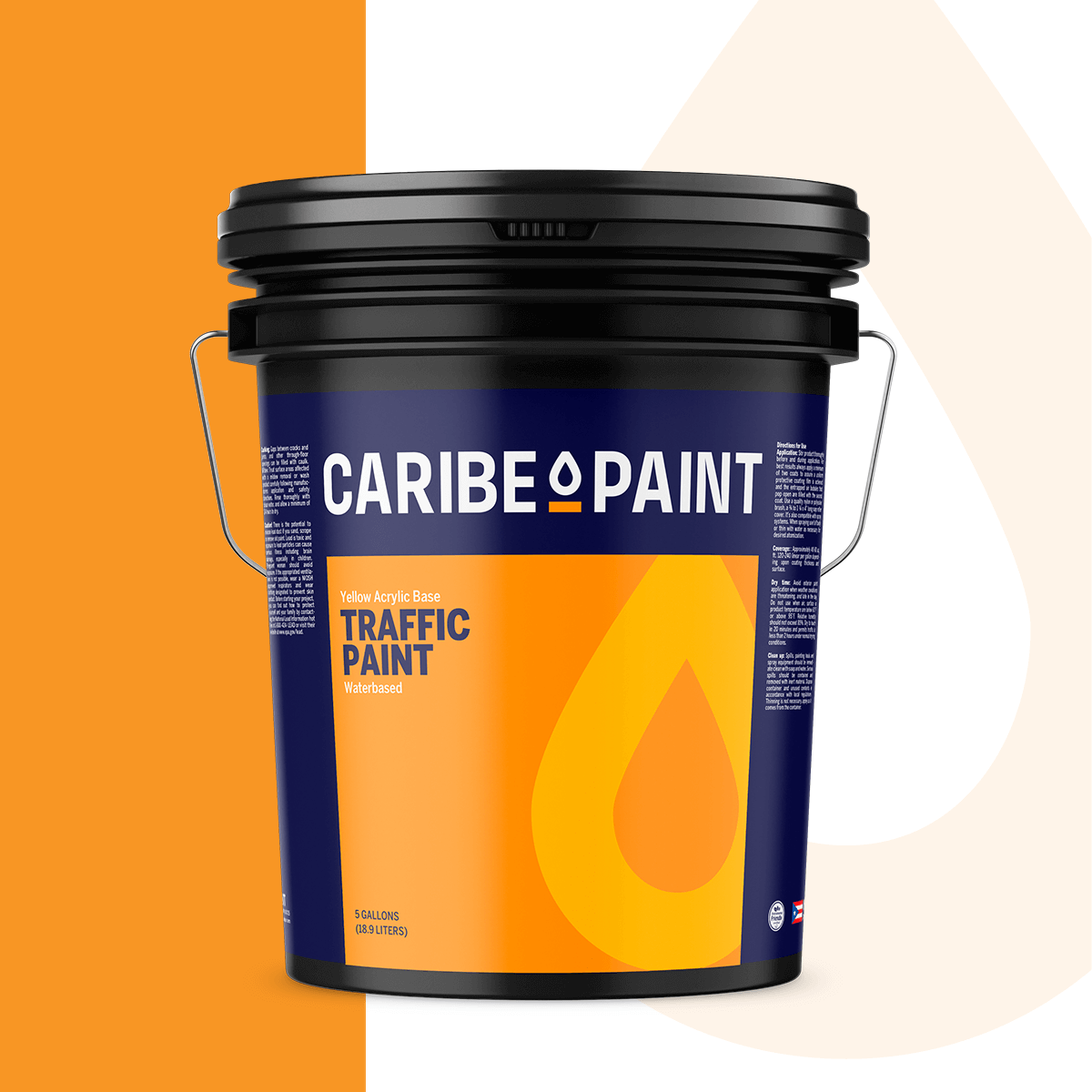 Traffic Paint Amarillo -  100% Acrílico