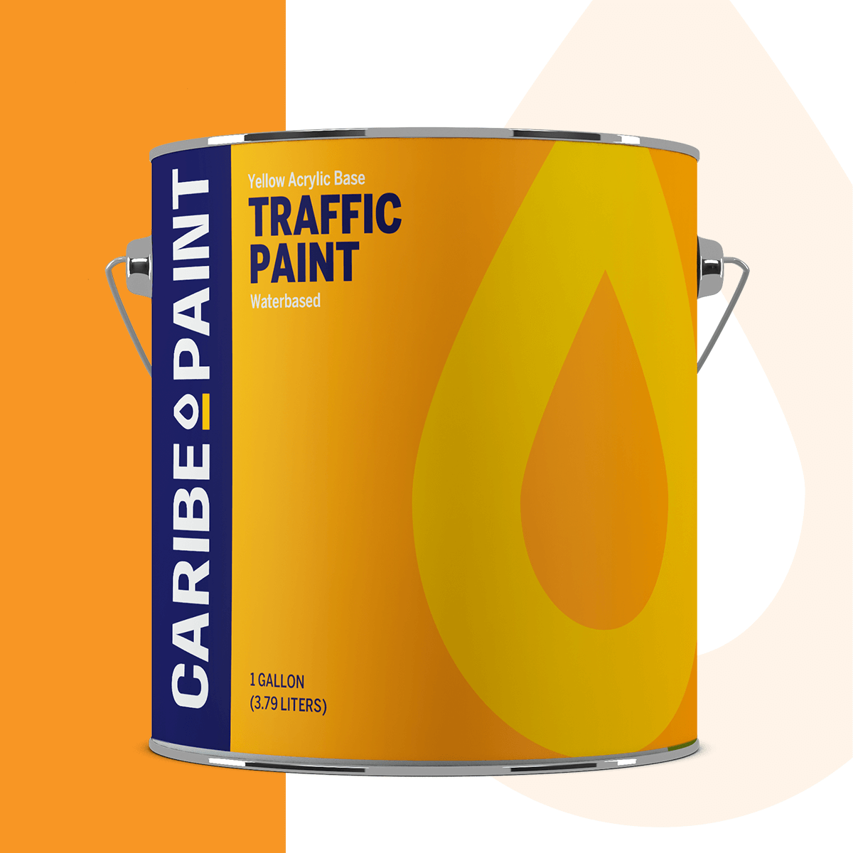 Traffic Paint Amarillo -  100% Acrílico