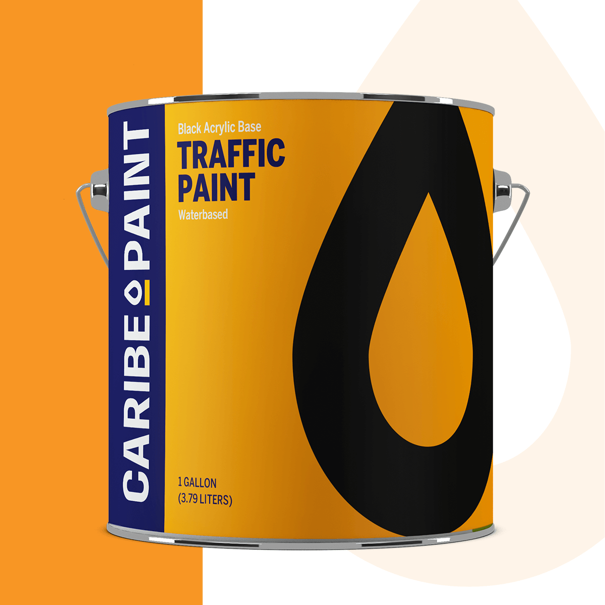Traffic Paint Negro -  100% Acrílico