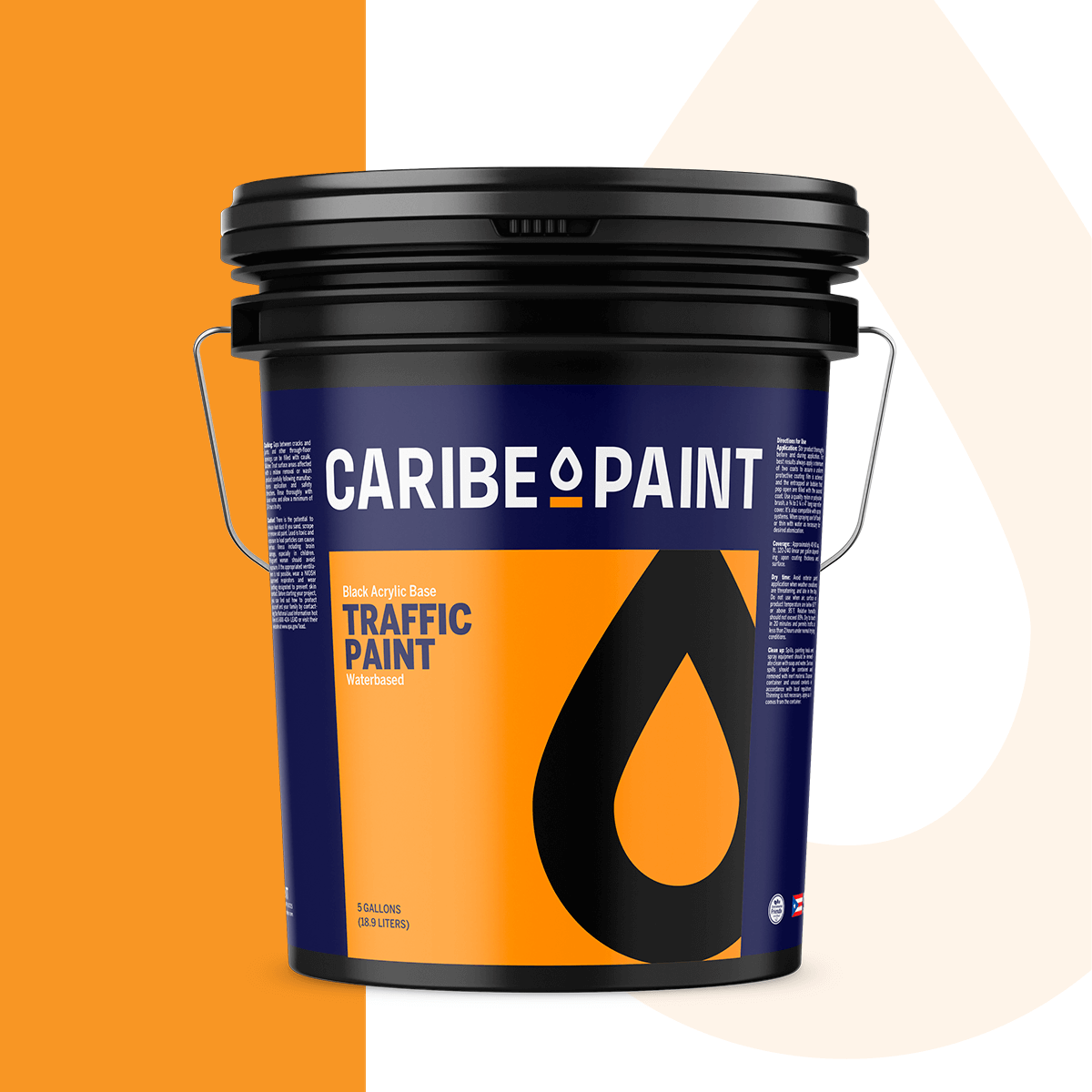 Traffic Paint Negro -  100% Acrílico
