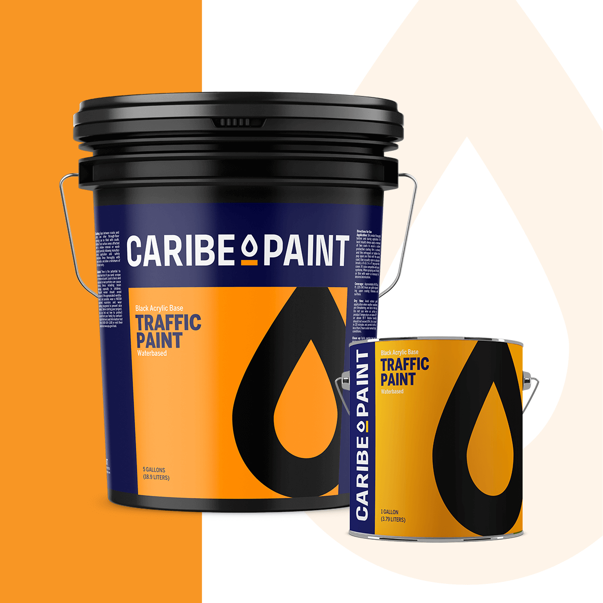 Traffic Paint Negro -  100% Acrílico