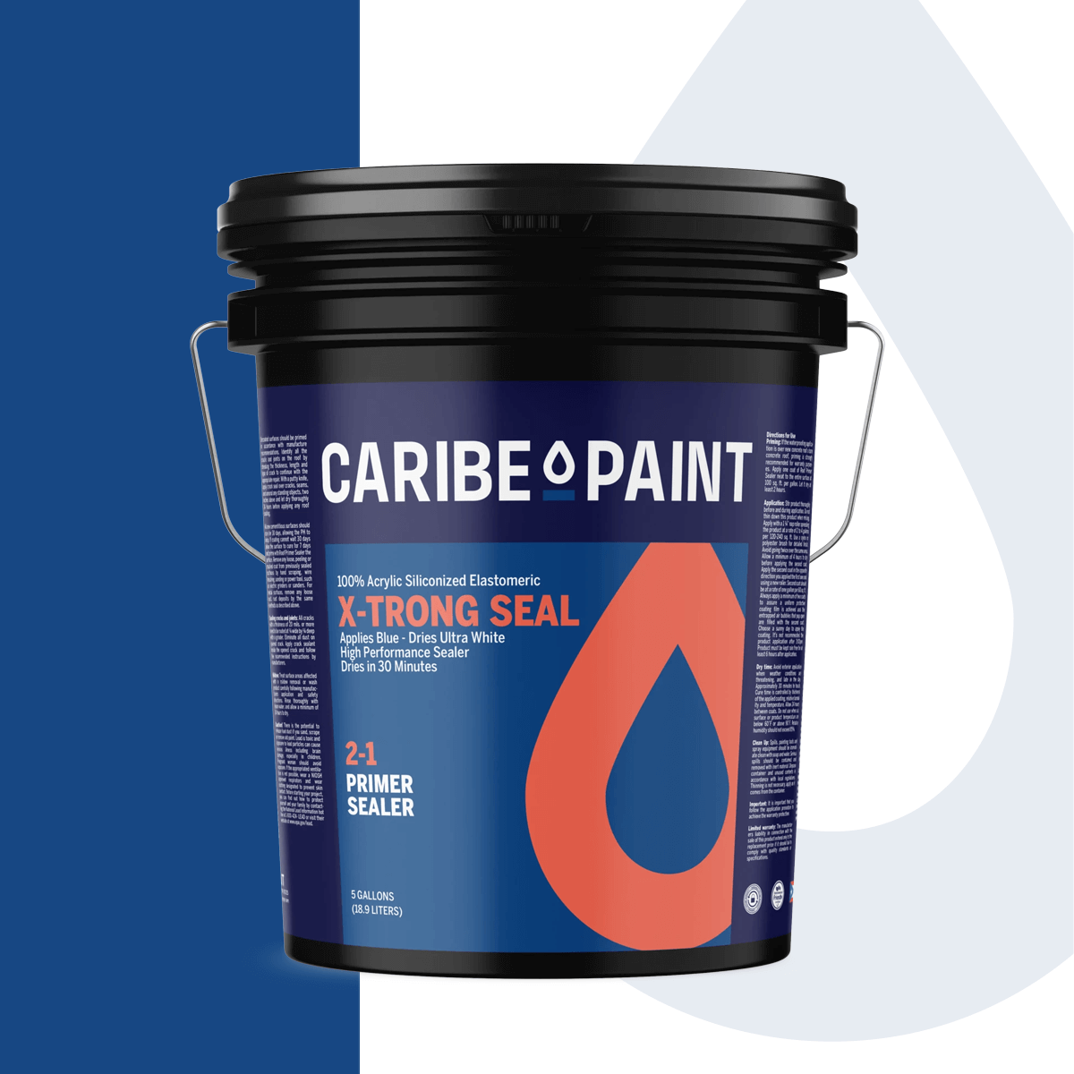 X-trong Seal - Sellador 100% Acrílico Elastomérico 2 en 1 Modificado con Silicona