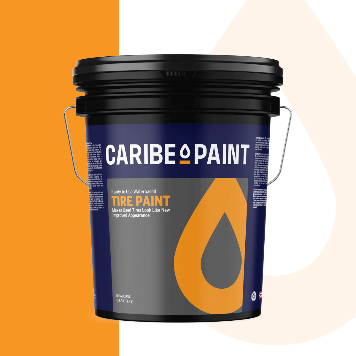 Tire Paint -  Pintura para Gomas 100% Acrílica